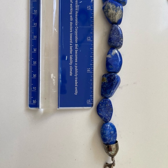 Jay King Lapis Heart Necklace with Silver setting - Picture 12 of 15